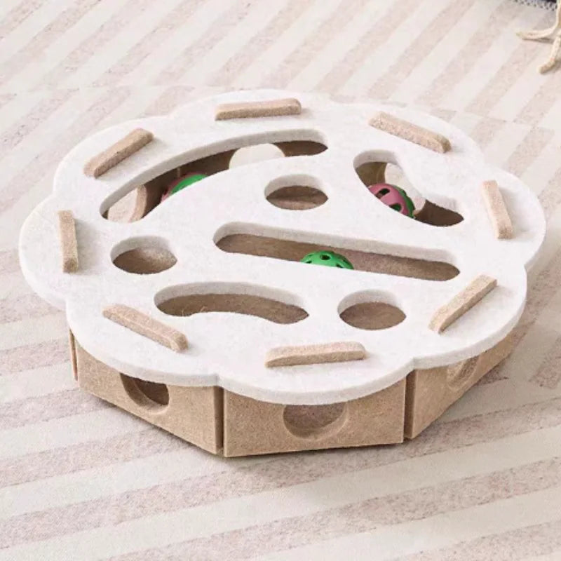 Interactive Cat Toy Maze