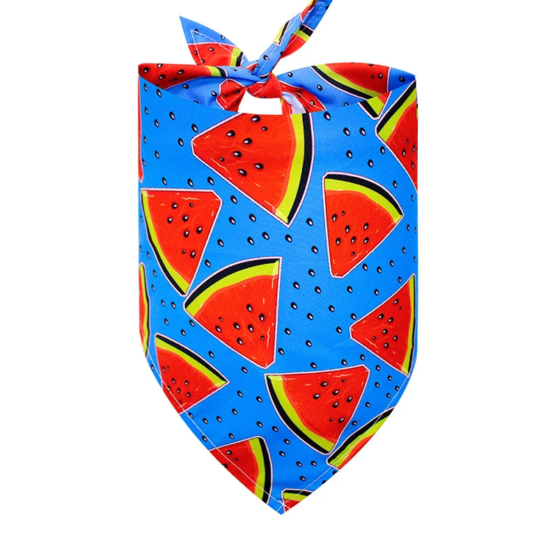 Fun Pattern Cotton Pet Bandanas