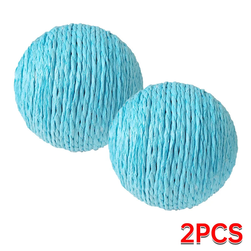 Interactive Sisal Cat Scratching Ball
