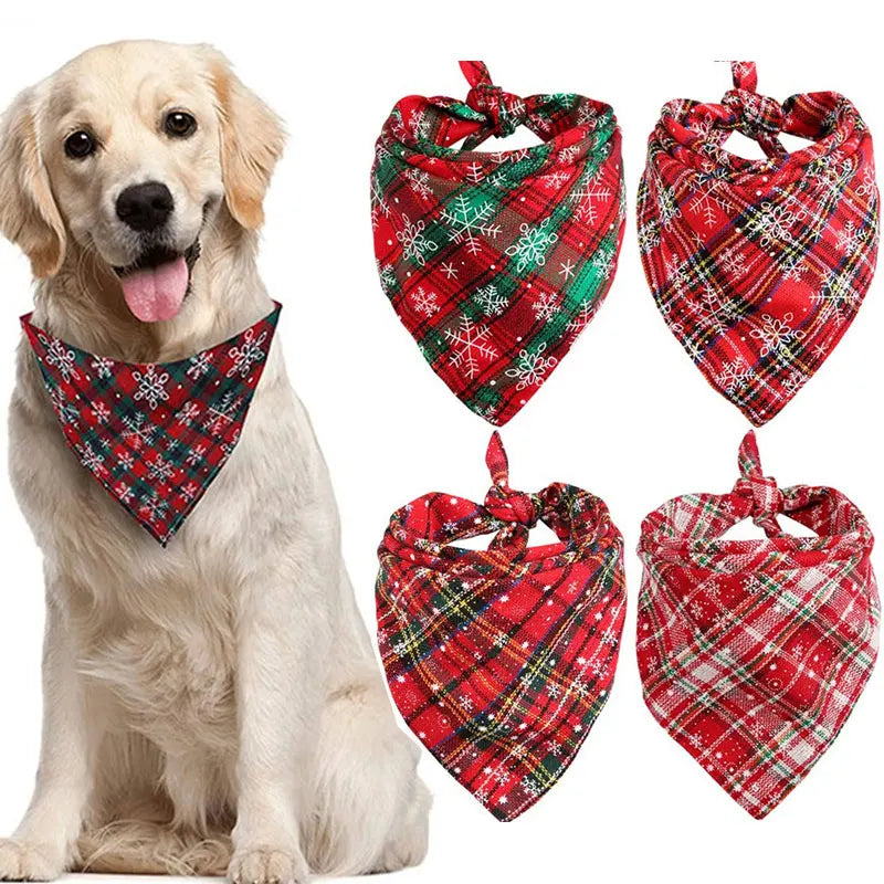 Christmas Cotton Pet Bandana