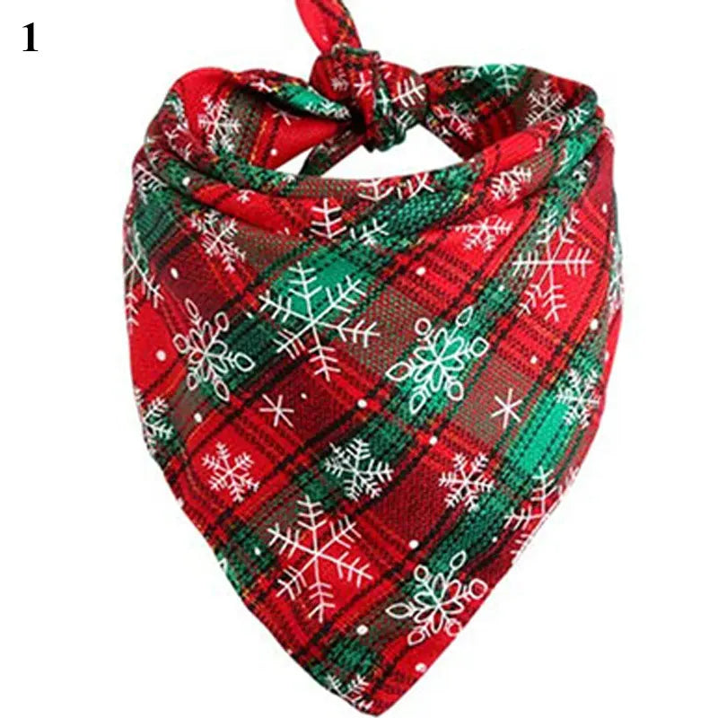 Christmas Cotton Pet Bandana