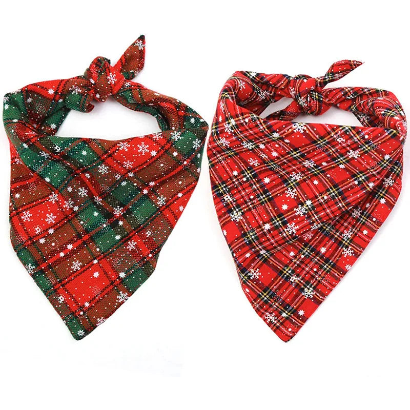 Christmas Cotton Pet Bandana