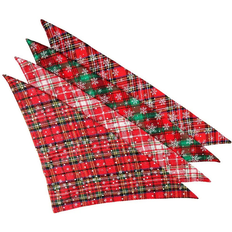 Christmas Cotton Pet Bandana