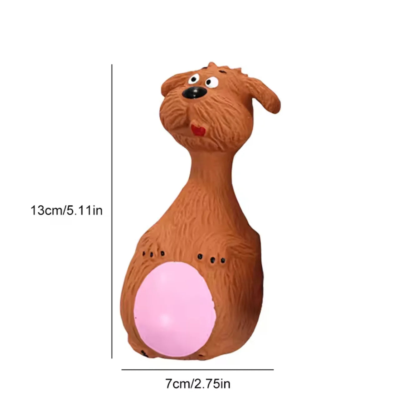 Fat Bellied Cartoon Chew Toy