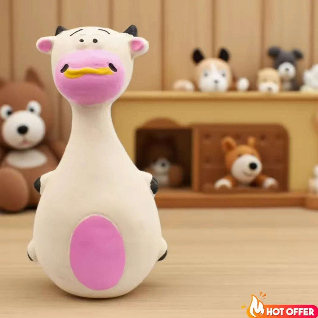 Fat Bellied Cartoon Chew Toy