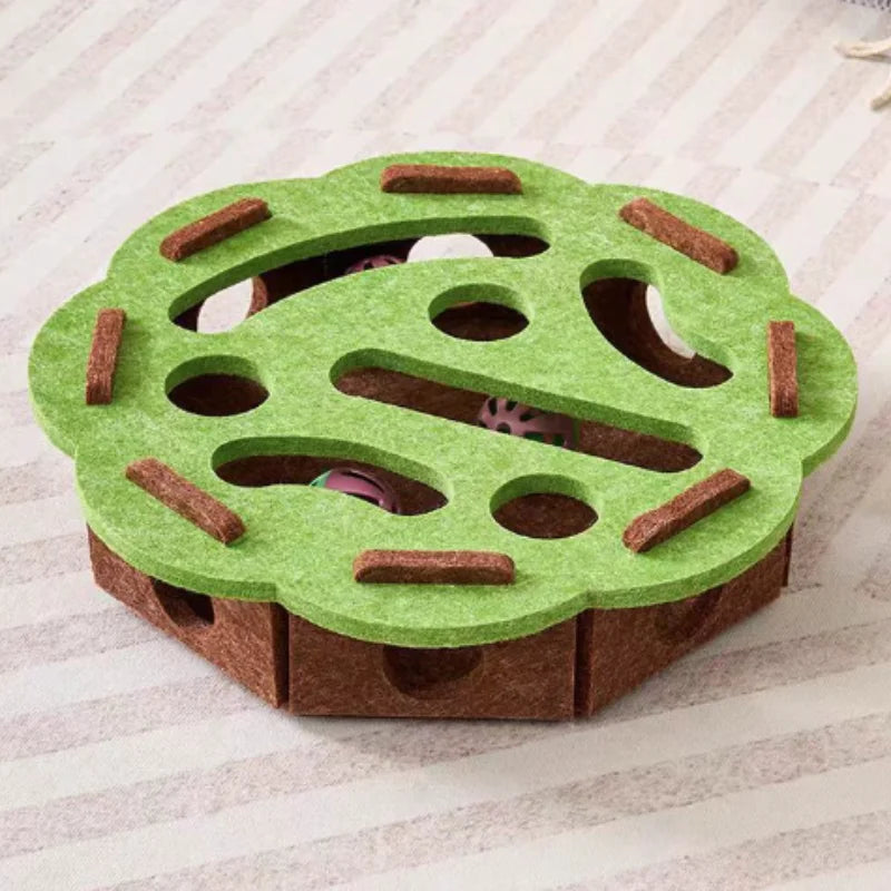 Interactive Cat Toy Maze