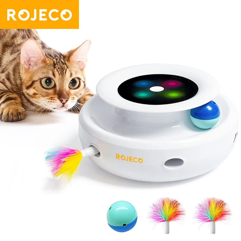 ROJECO 2 in 1 Smart Cat Toys