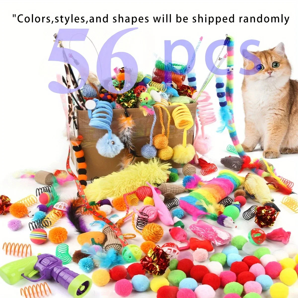 Mystery Cat Toy Box