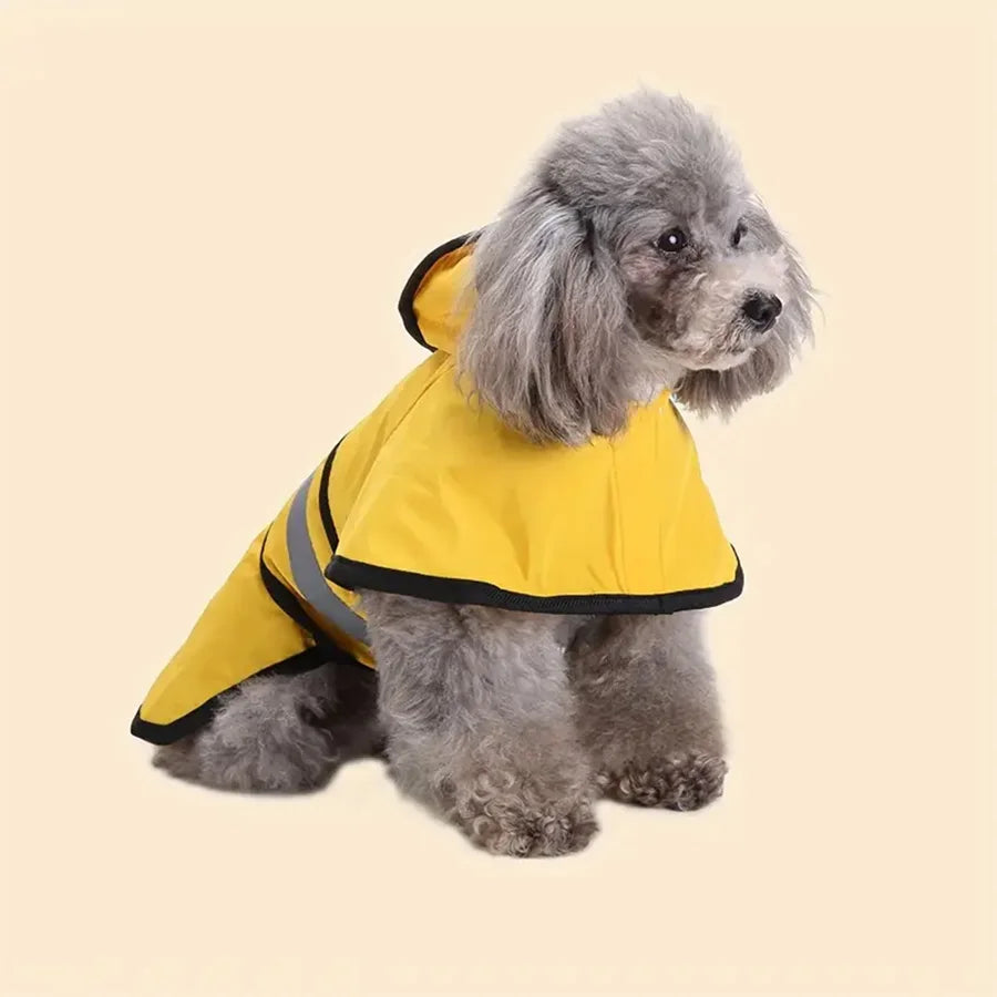 Adjustable Waterproof & Windproof Dog Raincoat
