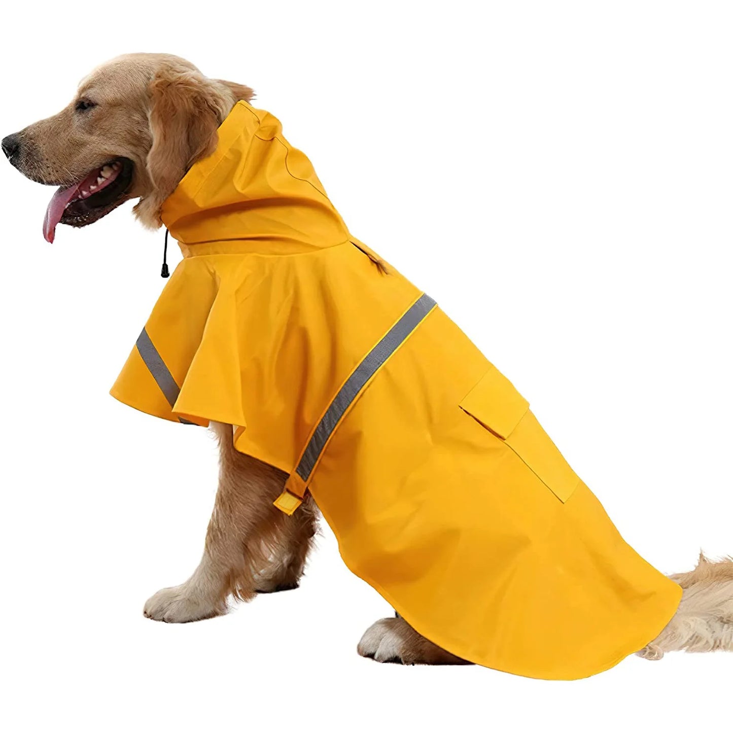 Hooded Dog Raincoat