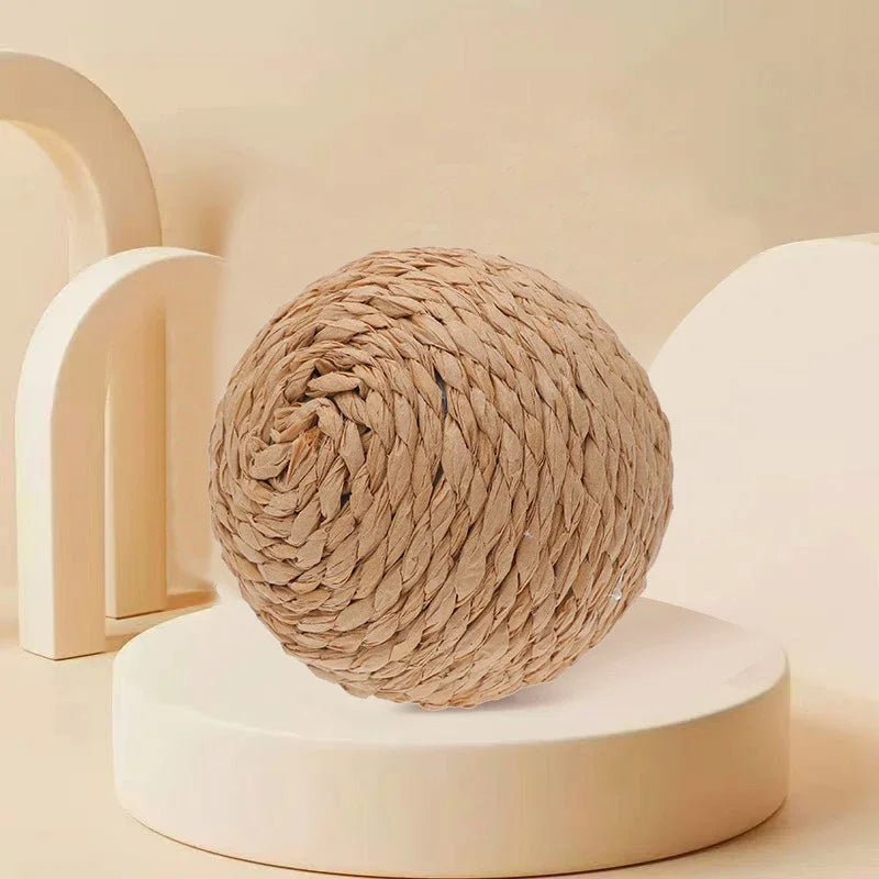 Interactive Sisal Cat Scratching Ball