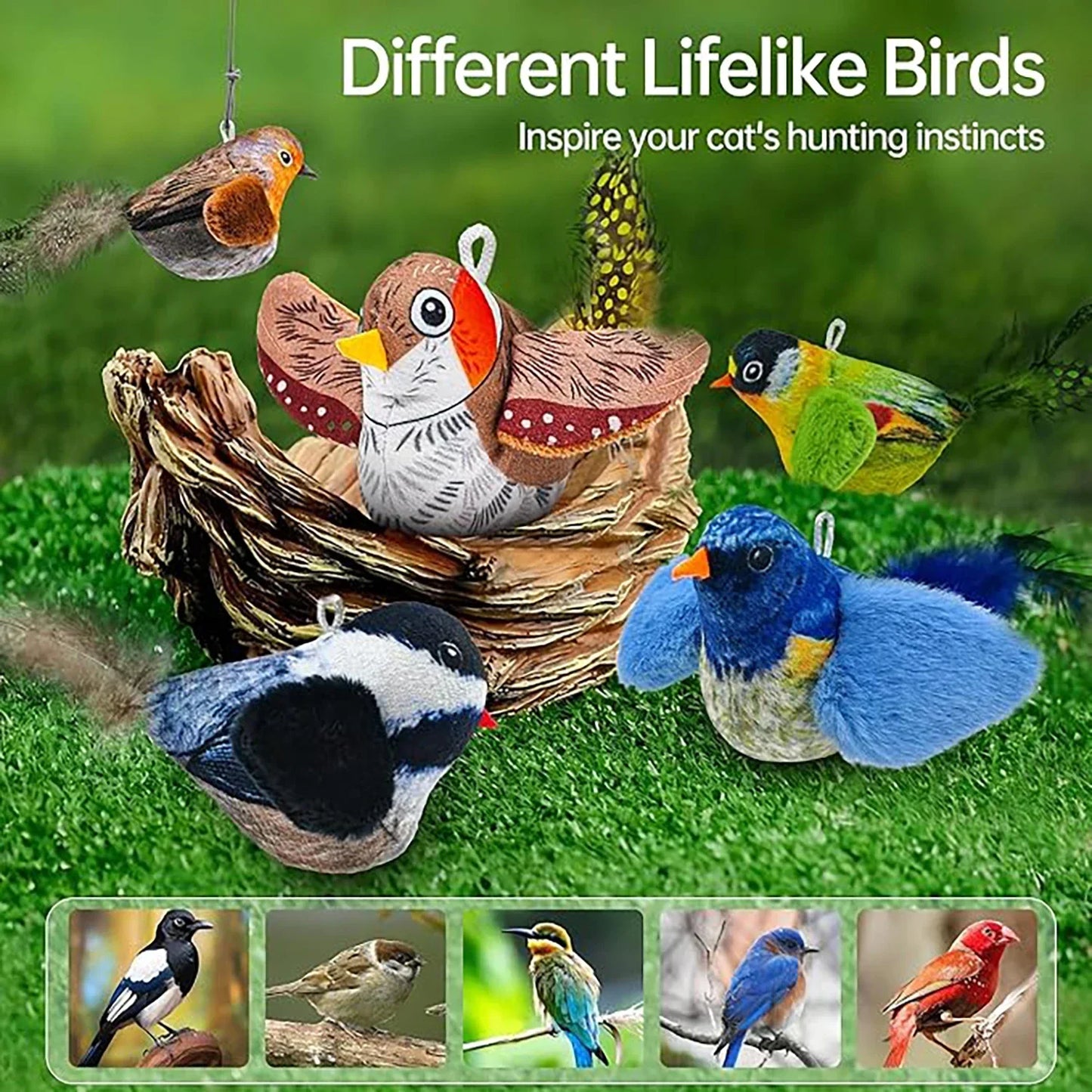 Interactive Birds Toy