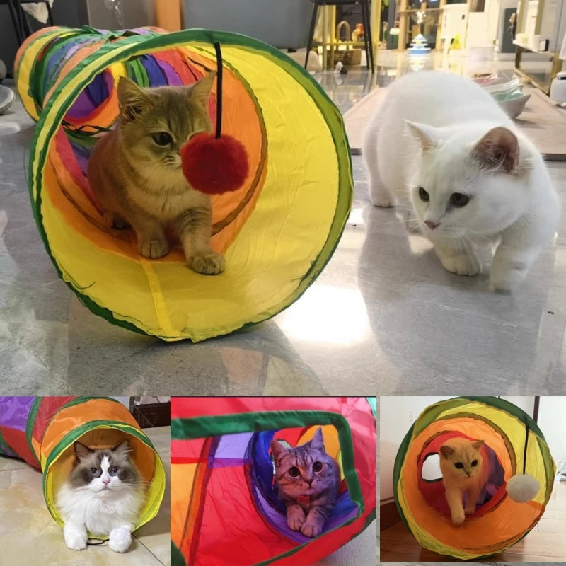Indoor Cat Play Tunnels